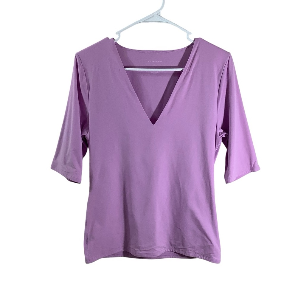 White House Black Market For Me V-Neck Top